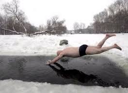 ice swim